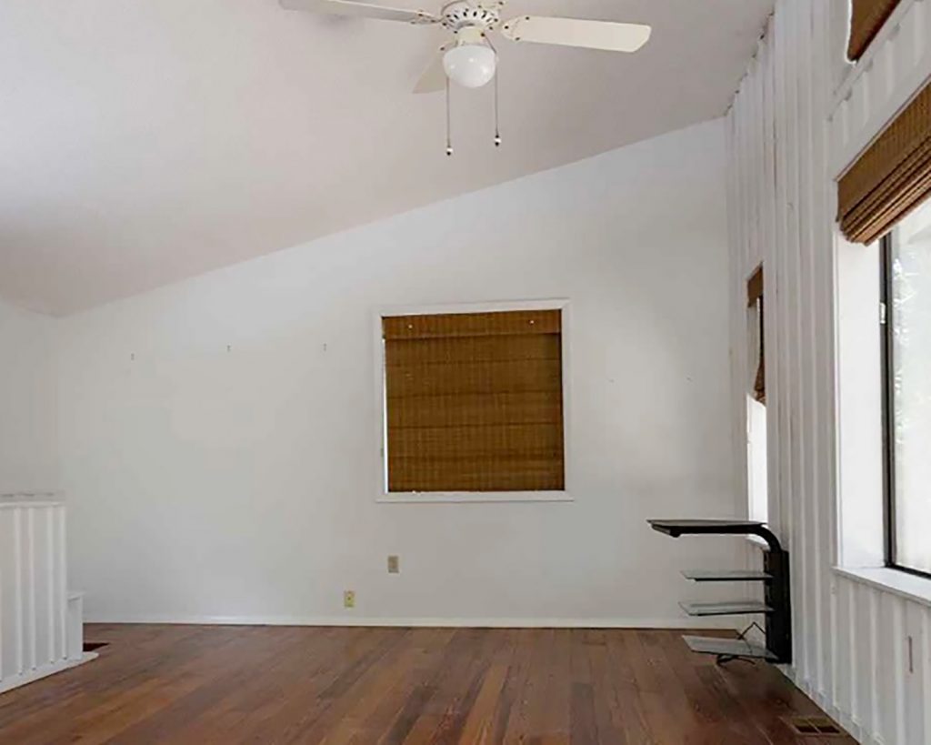 Family Room Before Shot Where Desk Is Now